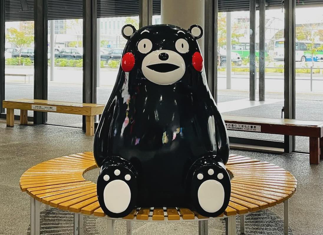 MJR熊本ザ・タワーの熊本城側リビングダイニング