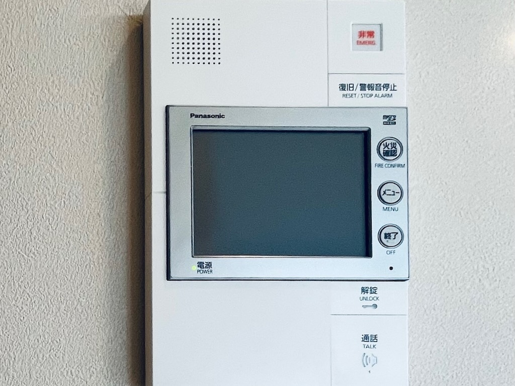 MJR熊本ザ　タワー21階中古物件 リビングダイニングルームのハンズフリーインターホン